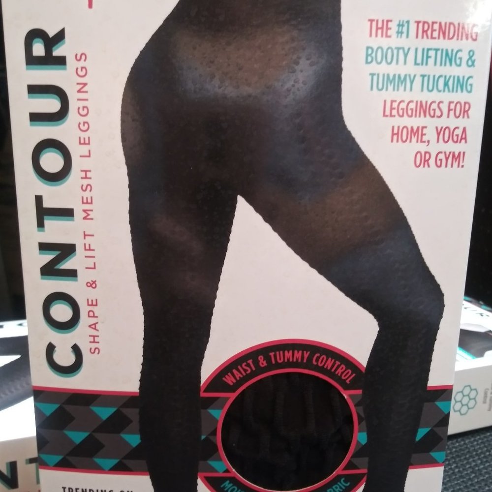Hy Impact Contour Shape & Left Mesh Leggings